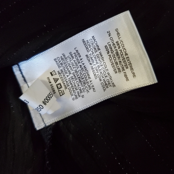 EXPRESS Sheer Strappy Split Front Tie M - Picture 7 of 10